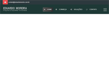 Tablet Screenshot of eduardomoreira.com.br